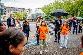 Queen Maxima Visit To The Team Toekomst Foundation - Rotterdam