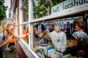 Queen Maxima Visit To The Team Toekomst Foundation - Rotterdam