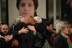 Lawyers Pay Tribute To Henri Leclerc - Paris