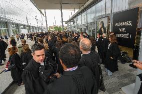 Lawyers Pay Tribute To Henri Leclerc - Paris