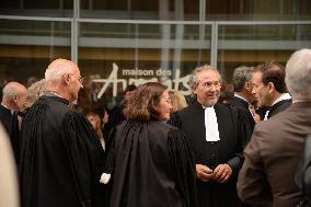 Lawyers Pay Tribute To Henri Leclerc - Paris