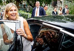 Queen Maxima Visits Team Toekomst Foundation - Rotterdam