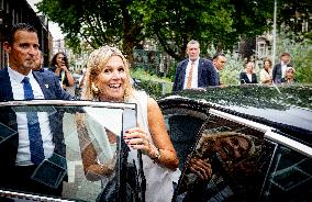 Queen Maxima Visits Team Toekomst Foundation - Rotterdam