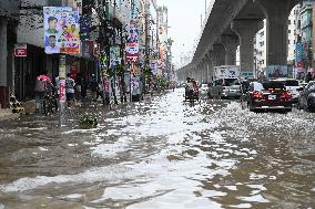 Heavy Monsoon Rainfall In Dhaka, Bangladesh