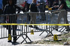 Mass Shooting Kills One Person, Wounds Four Other People At West Indian Day Parade In Brooklyn New York City