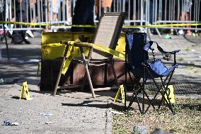 Mass Shooting Kills One Person, Wounds Four Other People At West Indian Day Parade In Brooklyn New York City