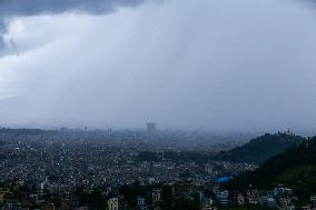 Monsoon Rain In Nepal