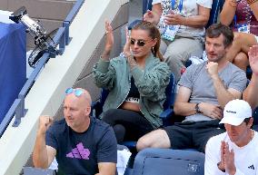 US Open - Celebs on Day 9 in New York