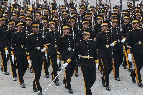 Military Parade In Mexico