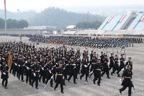 Military Parade In Mexico