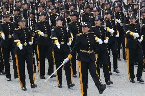 Military Parade In Mexico