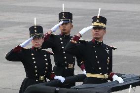 Military Parade In Mexico