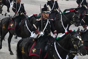 Military Parade In Mexico