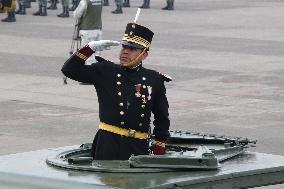 Military Parade In Mexico