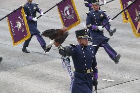 Military Parade In Mexico