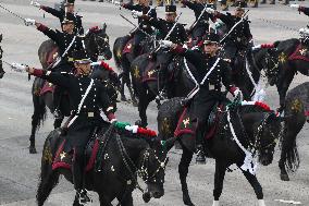 Military Parade In Mexico