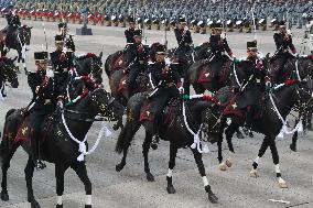 Military Parade In Mexico