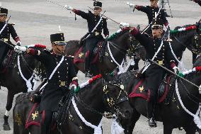 Military Parade In Mexico