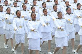 Military Parade In Mexico