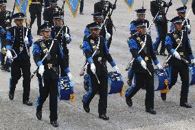 Military Parade In Mexico