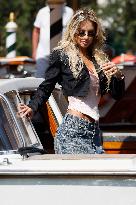 81st Mostra - Michela Persico Arrives To Excelsior