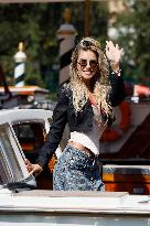 81st Mostra - Michela Persico Arrives To Excelsior