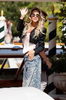 81st Mostra - Michela Persico Arrives To Excelsior