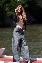 81st Mostra - Michela Persico Arrives To Excelsior