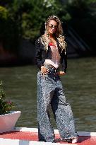 81st Mostra - Michela Persico Arrives To Excelsior