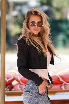 81st Mostra - Michela Persico Arrives To Excelsior