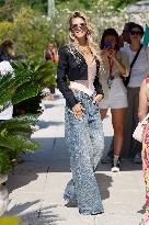 81st Mostra - Michela Persico Arrives To Excelsior