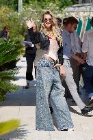 81st Mostra - Michela Persico Arrives To Excelsior