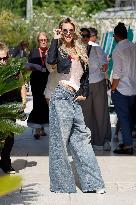 81st Mostra - Michela Persico Arrives To Excelsior