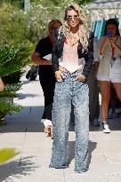 81st Mostra - Michela Persico Arrives To Excelsior