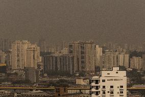 Air Pollution Due To Fires In Sao Paulo