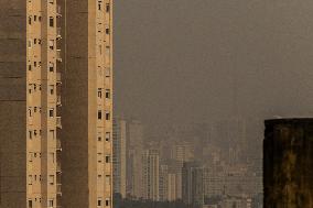 Air Pollution Due To Fires In Sao Paulo