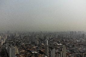 Air Pollution Due To Fires In Sao Paulo