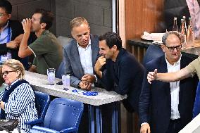 US Open - Roger Federer In The Stands