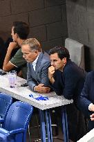 US Open - Roger Federer In The Stands