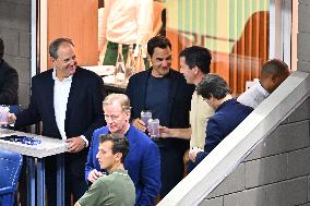 US Open - Roger Federer In The Stands