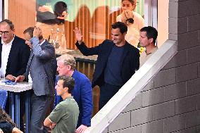 US Open - Roger Federer In The Stands