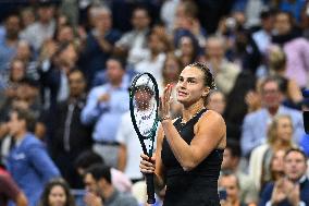 US Open - Sabelenka v Zheng Quarterfinal