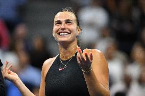 US Open - Sabelenka v Zheng Quarterfinal