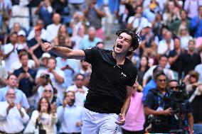 US Open - Zverev v Fritz Quarterfinal