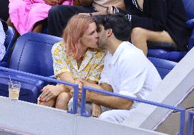 Busy Philipps kissing new boyfriend at The US Open - New York