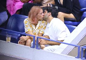 Busy Philipps kissing new boyfriend at The US Open - New York