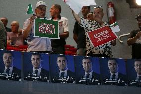 Algerian Presidential Elections Campaign On The Last Day Before 07 September Vote