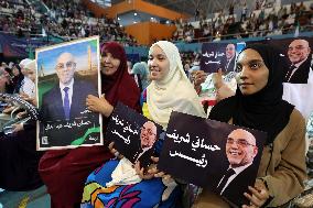 Algerian Presidential Elections Campaign On The Last Day Before 07 September Vote