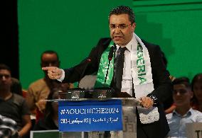 Algerian Presidential Elections Campaign On The Last Day Before 07 September Vote