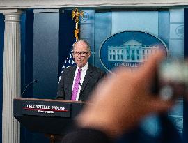 White Hosue Press Briefing With The Office Of Intergovernmental Affairs Tom Perez Talked At Today Press Briefing